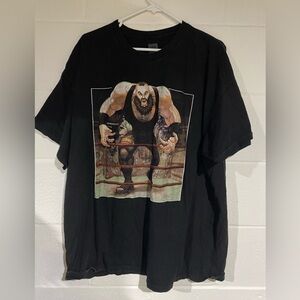 Wrestling graphic tee 2xlarge
